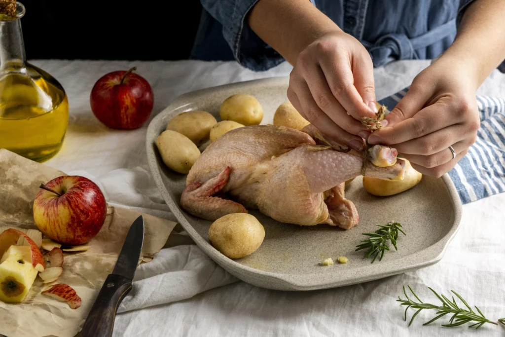 Roasting Chicken Leg Quarters