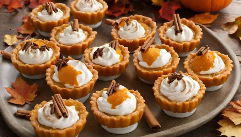 pumpkin pie dessert cups