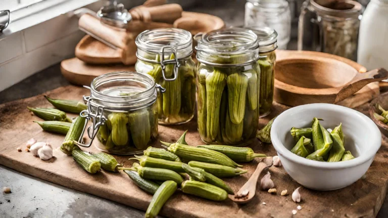 Quick Pickled Okra Recipe