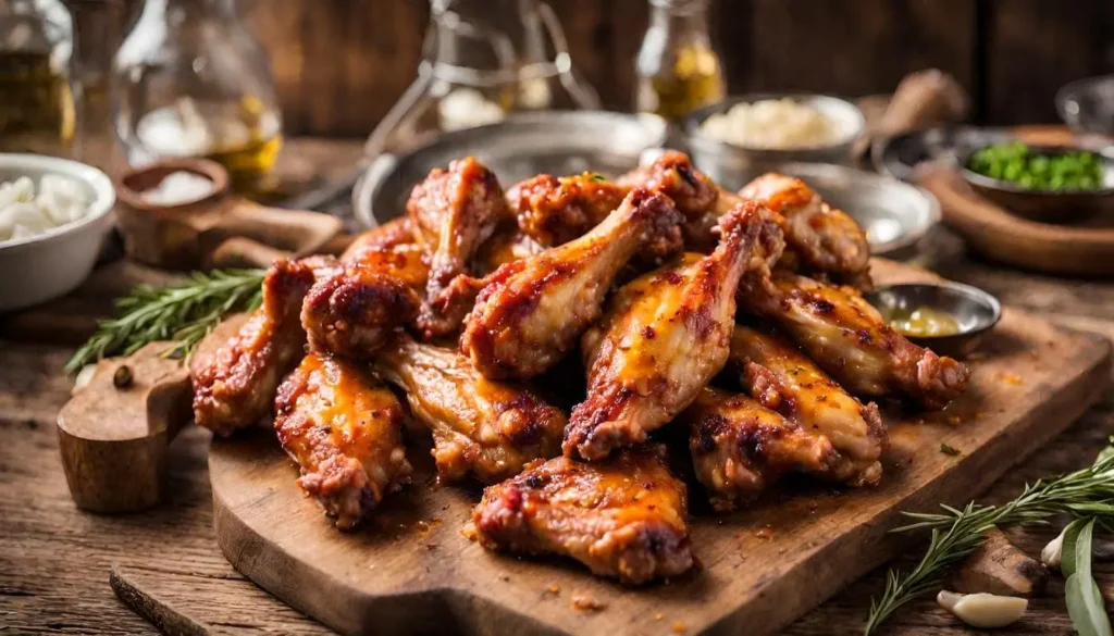 Spanish Chicken Wings