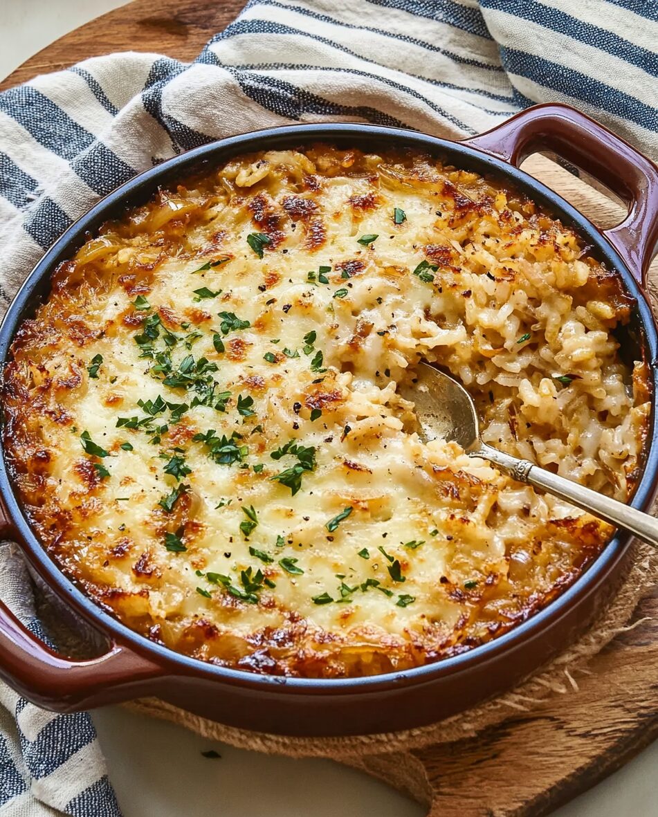 French Onion Soup Rice - Quickest Recipes