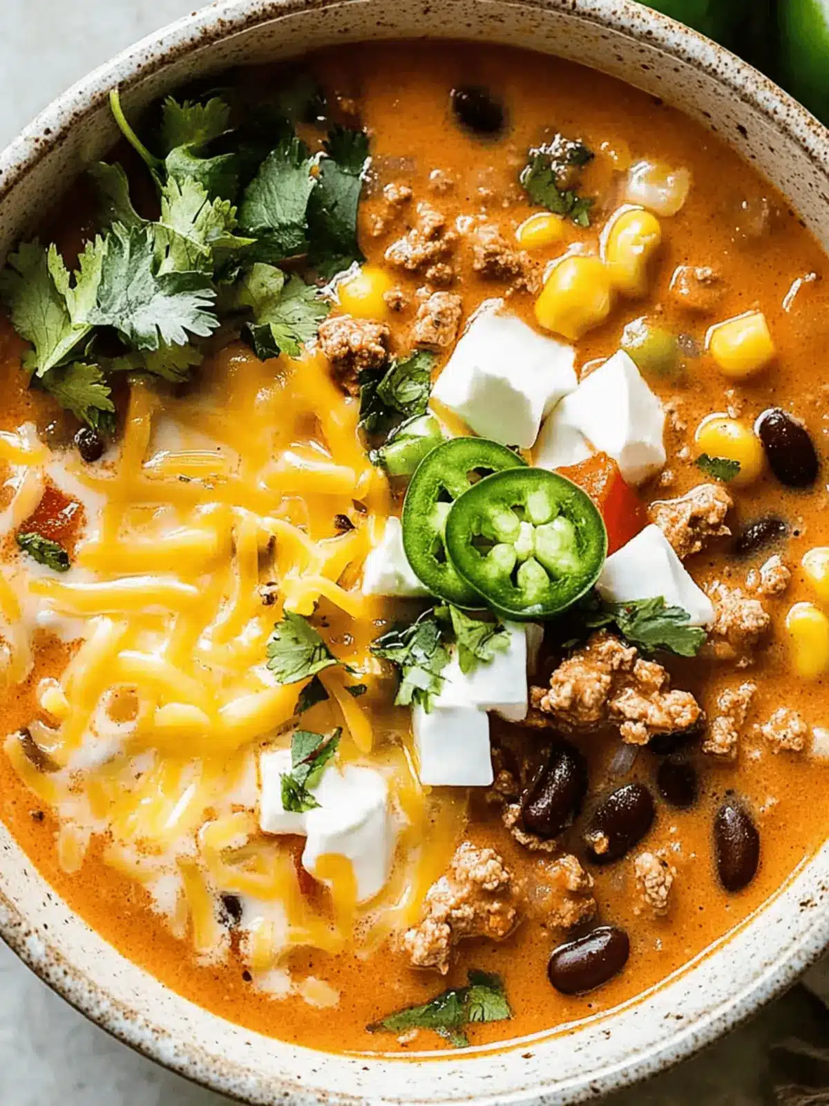 Creamy Taco Soup