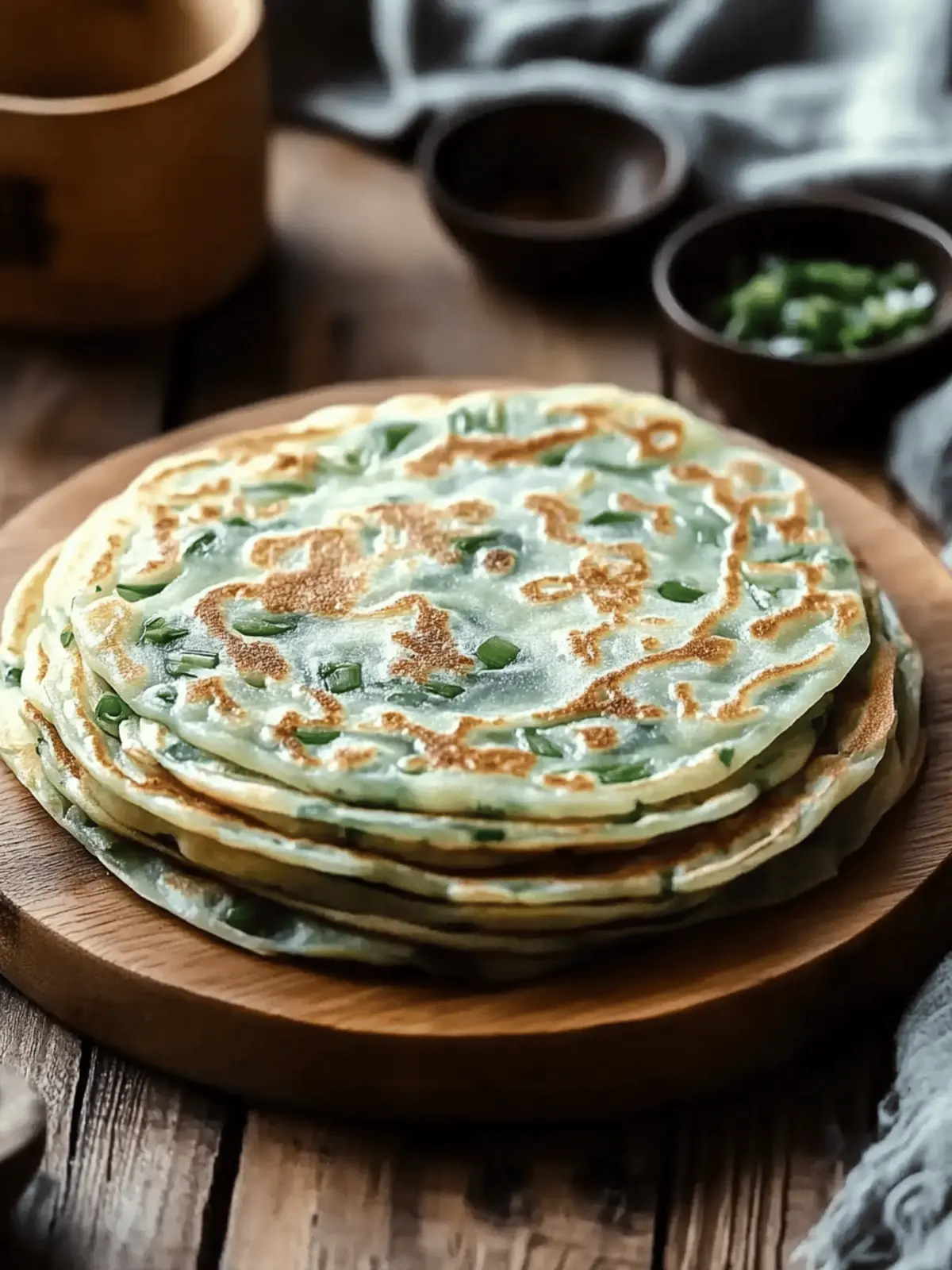 Chinese Scallion Pancakes