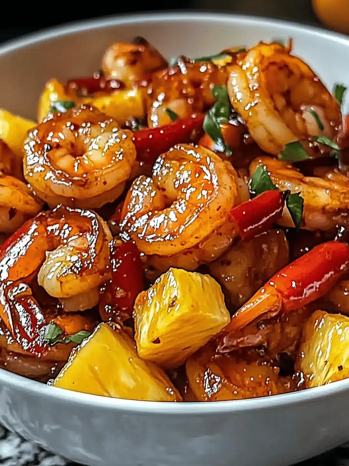 Sweet Chili Pineapple Shrimp
