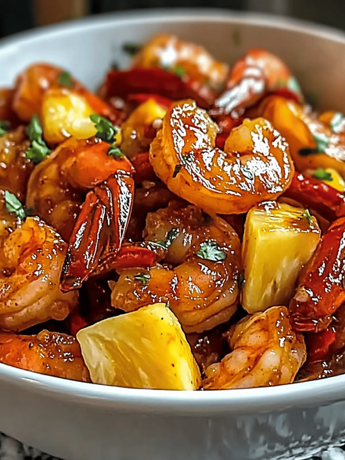 Sweet Chili Pineapple Shrimp