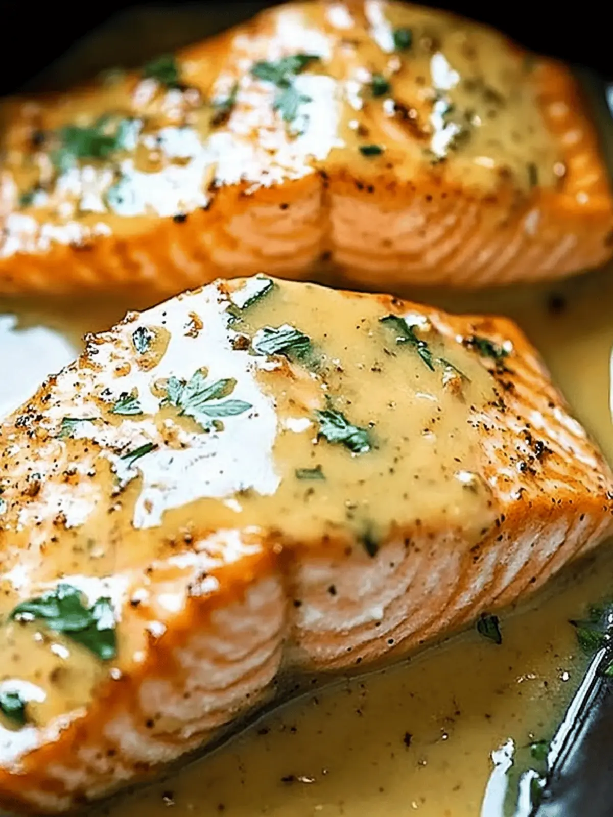 Buttered Honey Mustard Oven Baked Salmon
