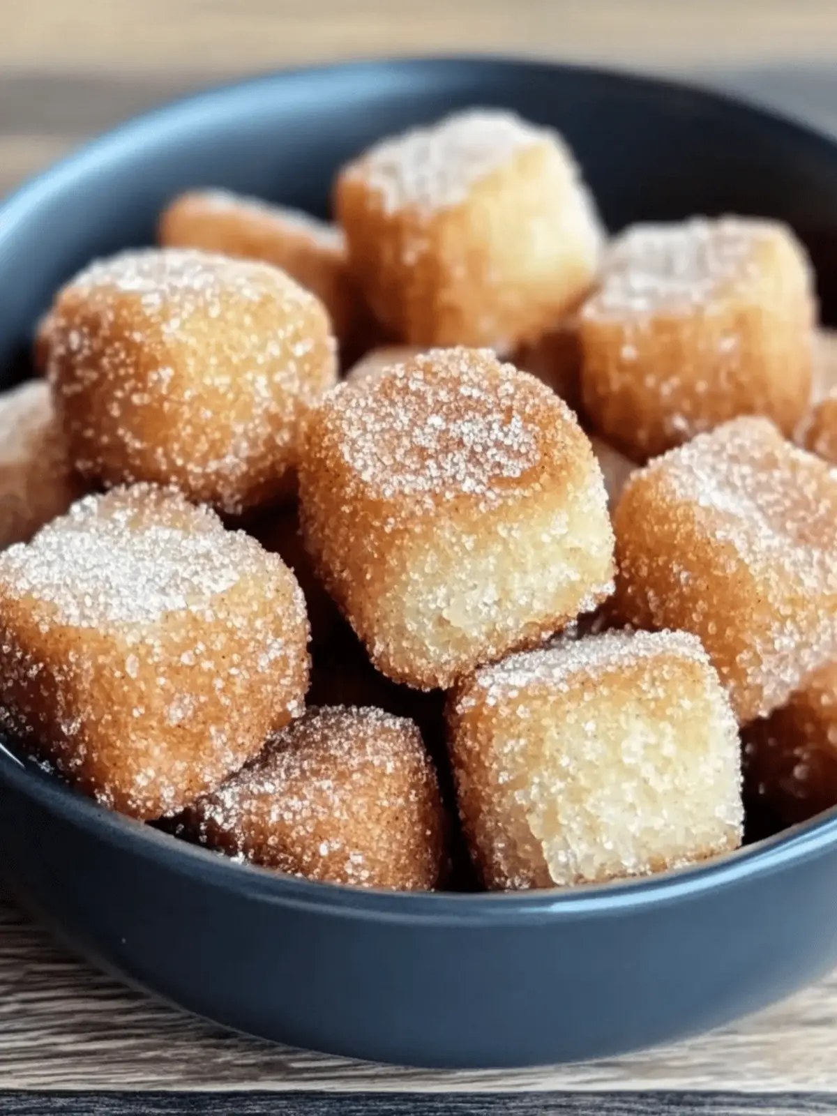 Cinnamon Sugar Biscuit Bites