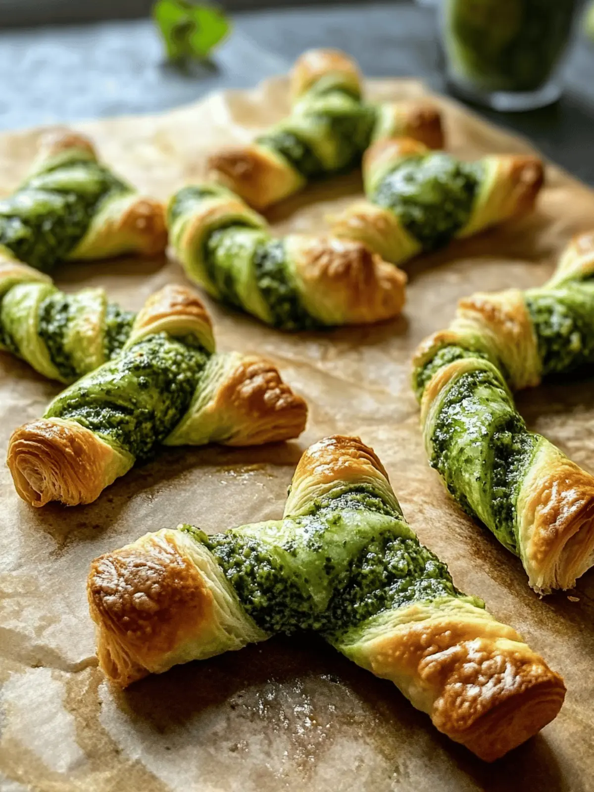 Pesto Twists