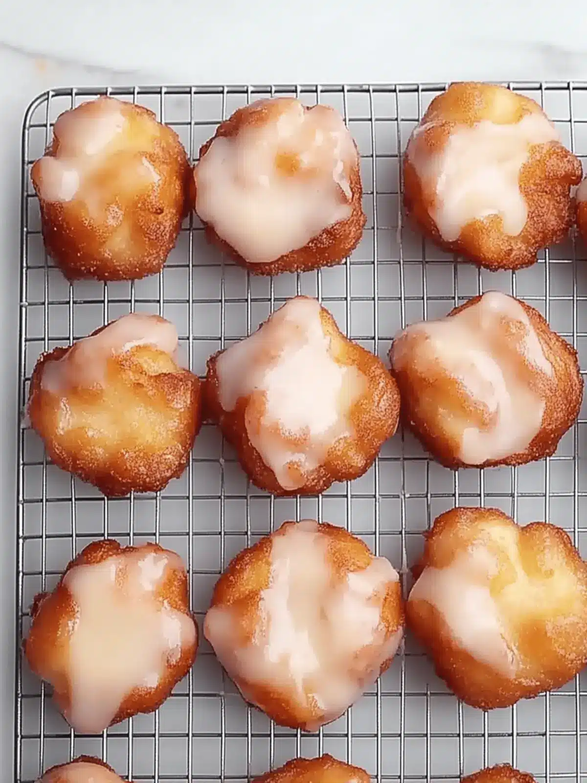 Air Fryer Apple Fritters