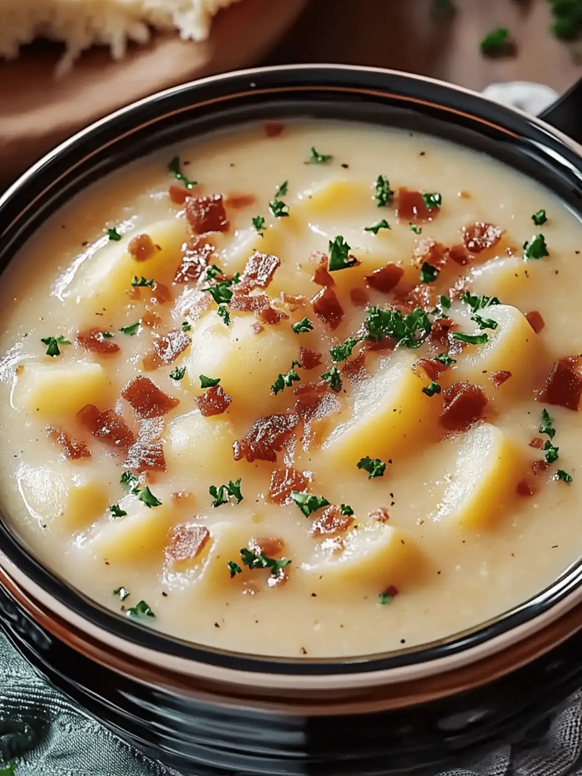 Crock Pot Crack Potato Soup