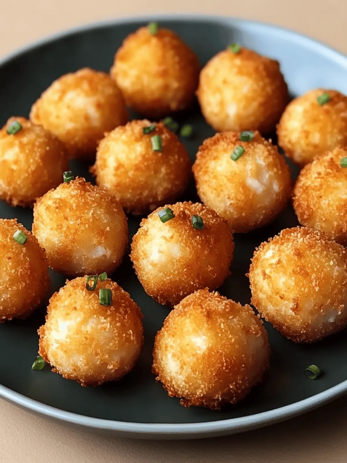 Fried Mashed Potato Balls