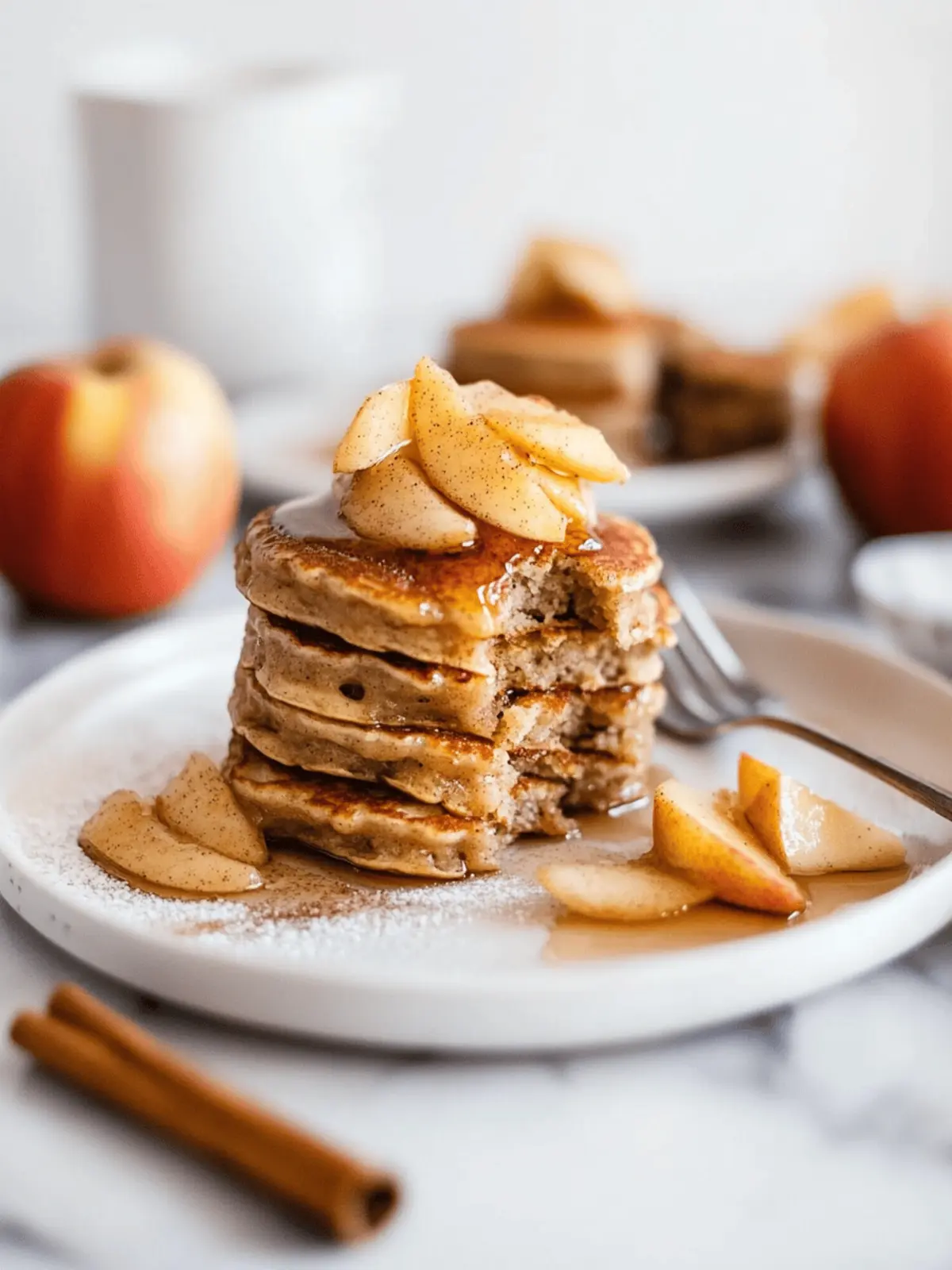 Apple Cinnamon Pancakes