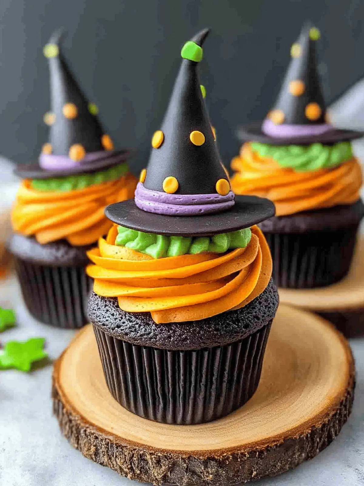 Witch Hat Cupcakes
