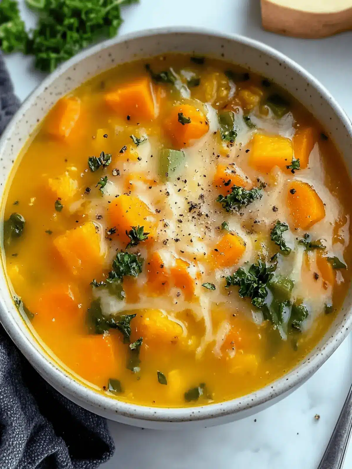 Sweet Potato Vegetable Soup