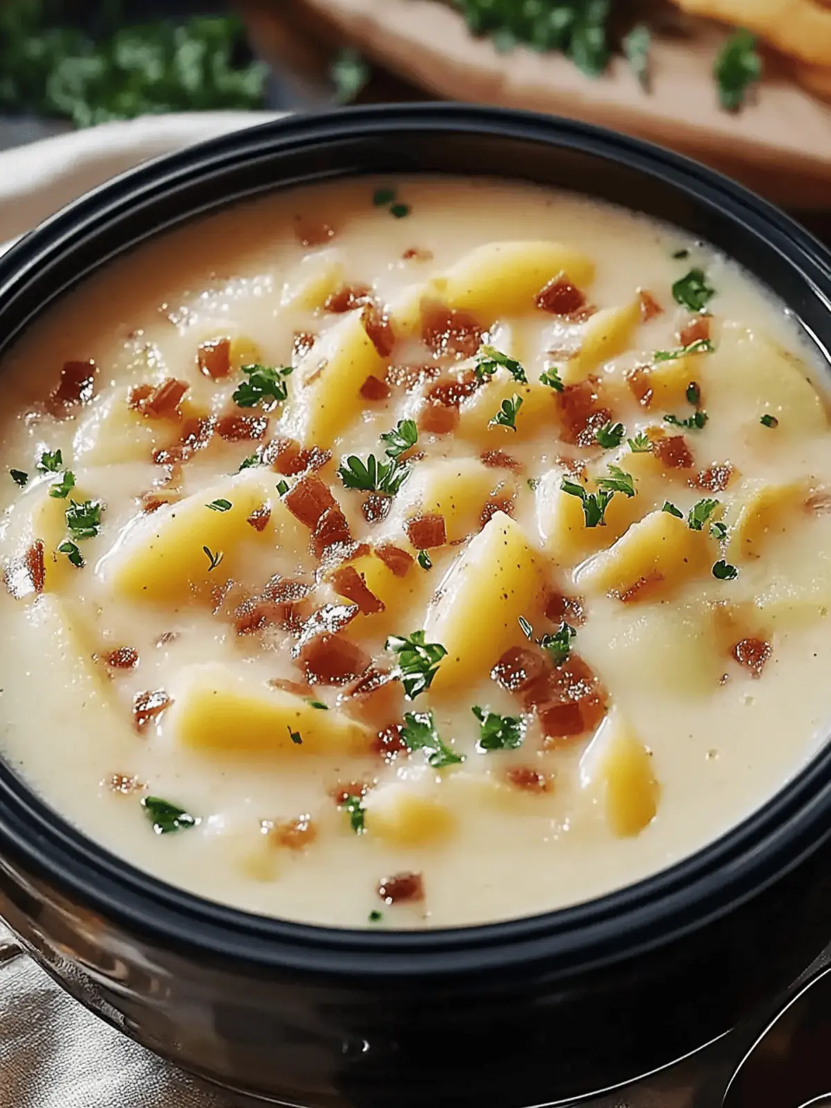 Crock Pot Crack Potato Soup