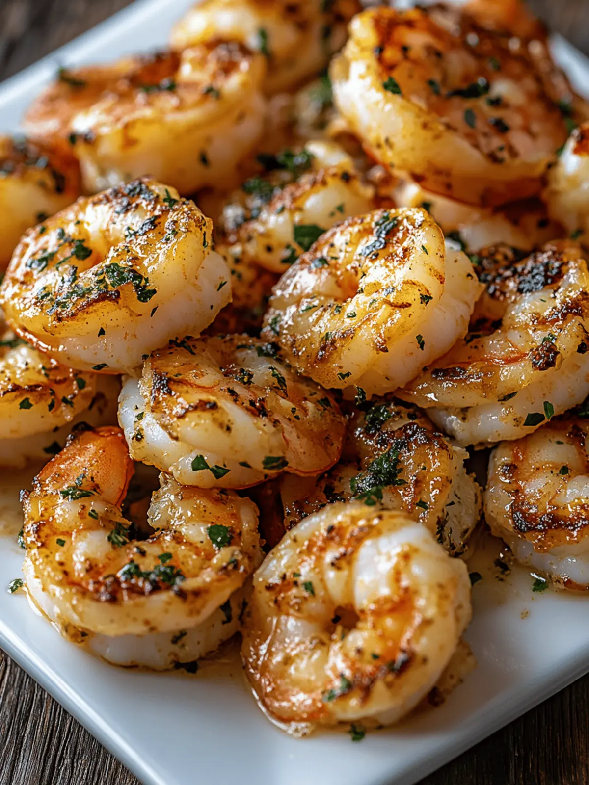 Garlic Parmesan Roasted Shrimp