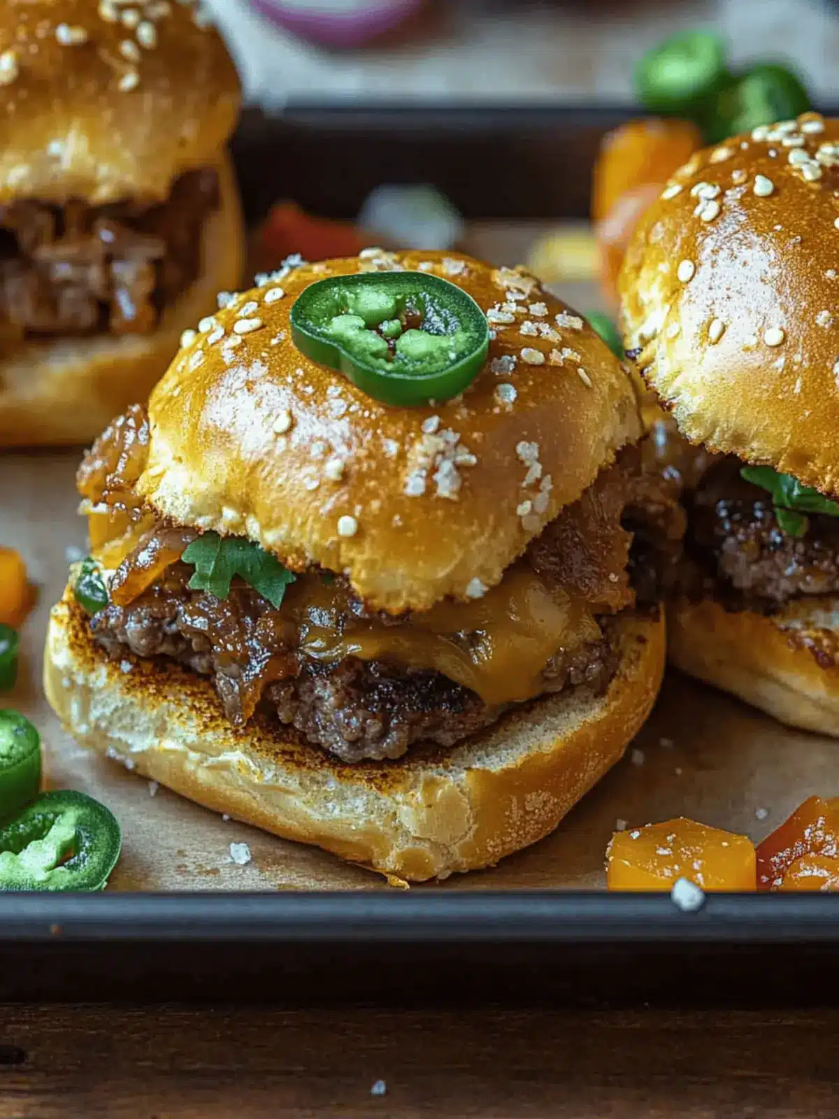 Pretzel Cowboy Sliders