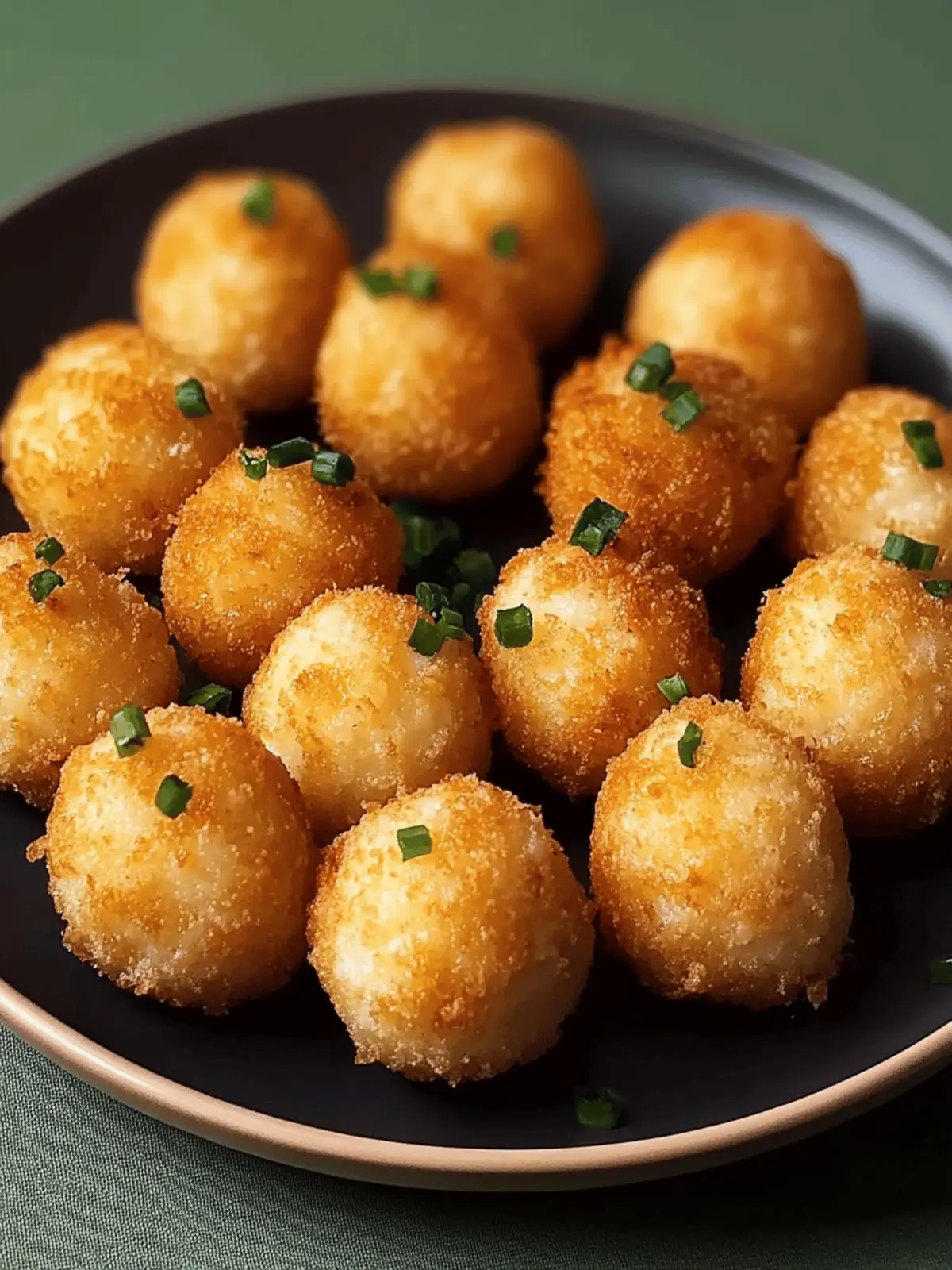 Fried Mashed Potato Balls