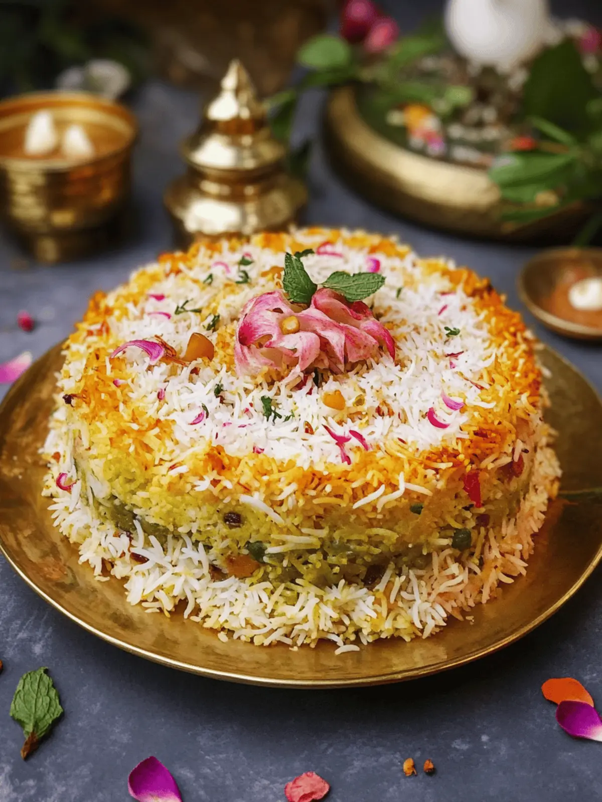 Awadhi Layered Biryani
