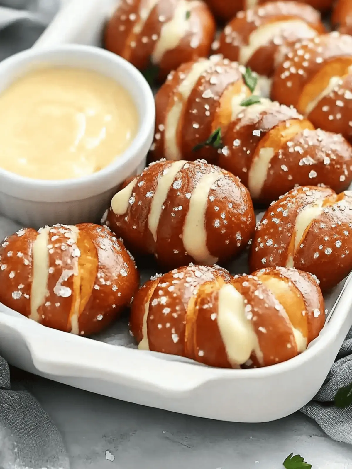 Mouthwatering Pretzels and Cheese Dip