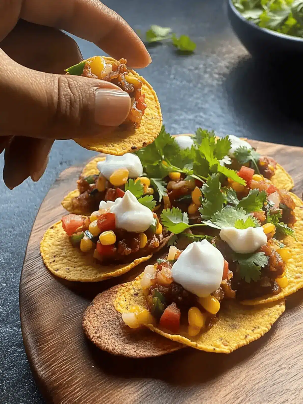 Tex Mex Papdi Chaat