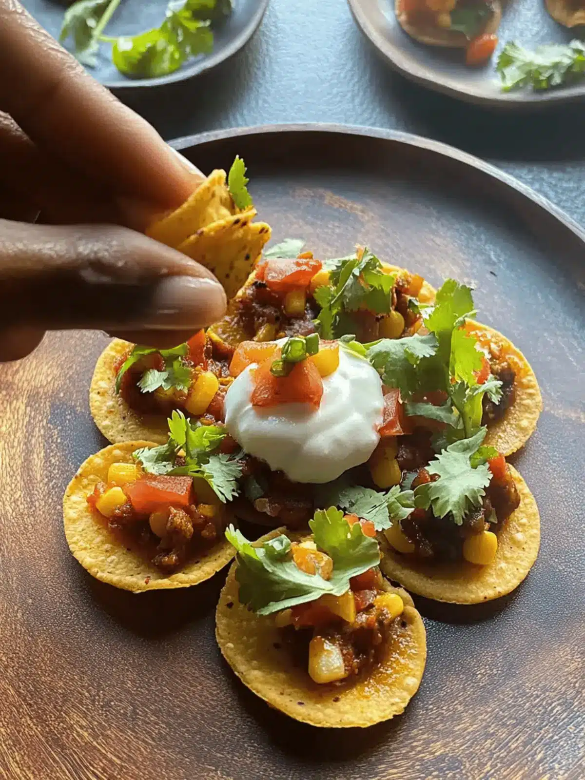 Tex Mex Papdi Chaat