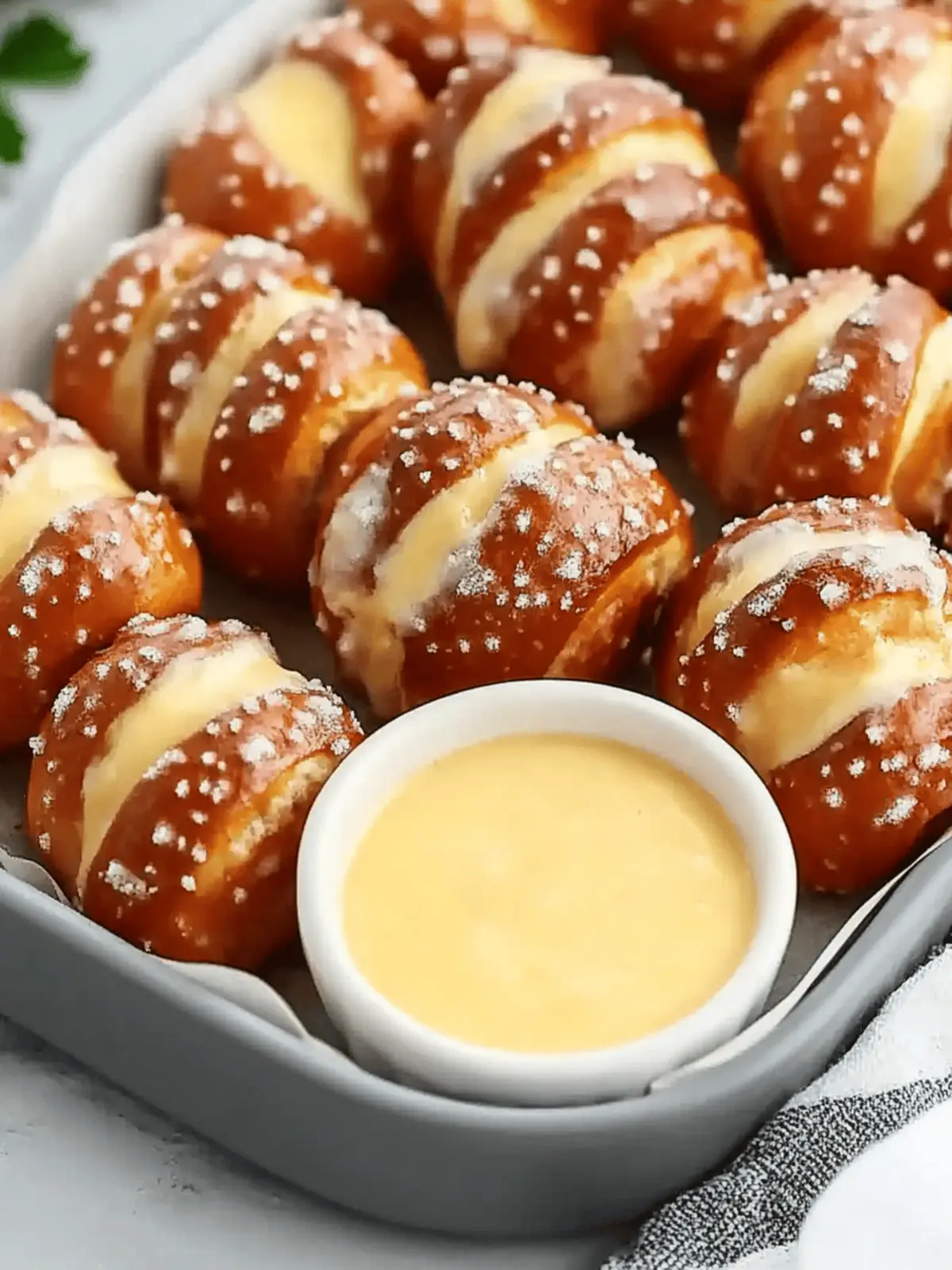 Mouthwatering Pretzels and Cheese Dip