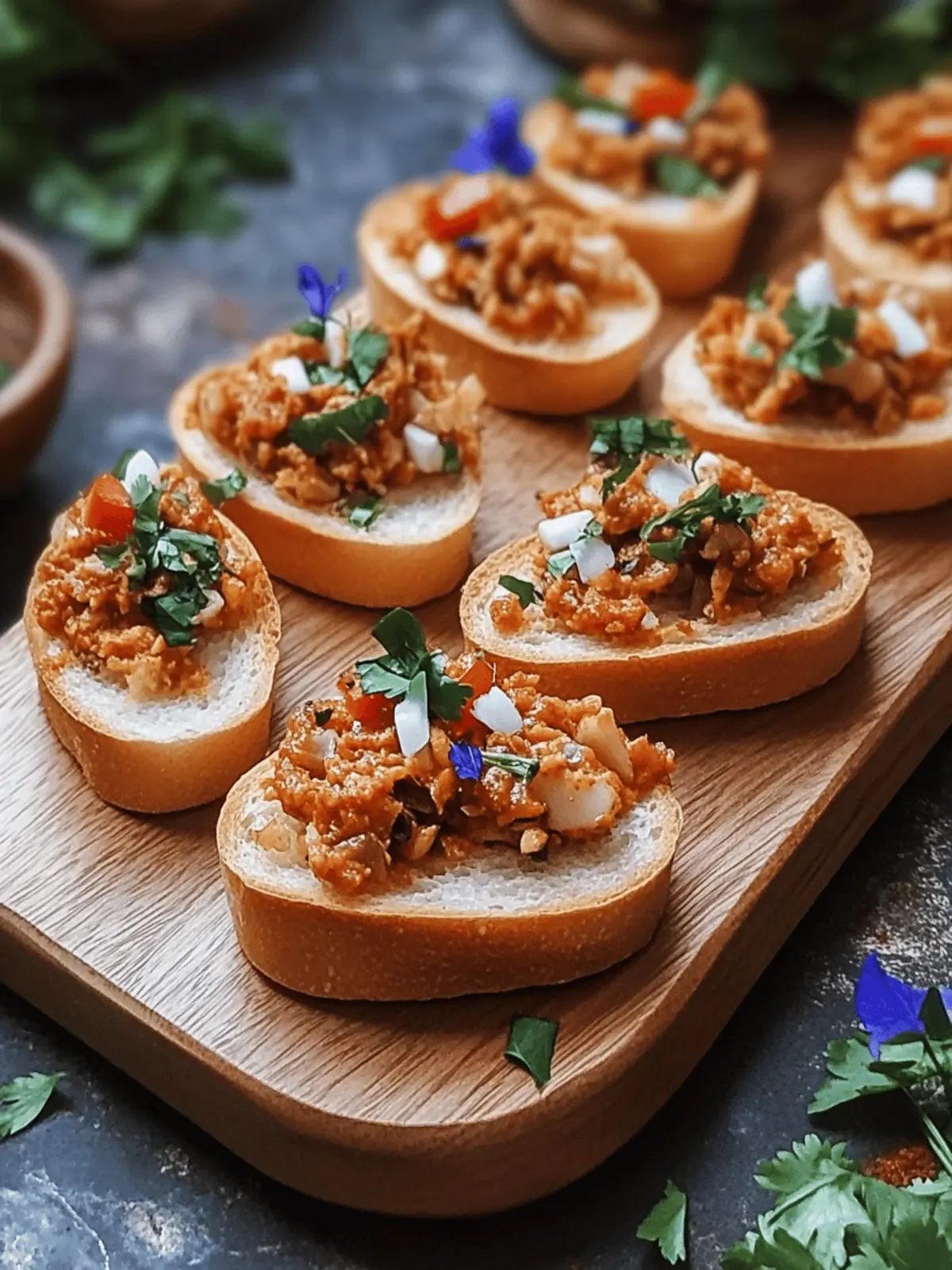 Kolkata Masala Crostini