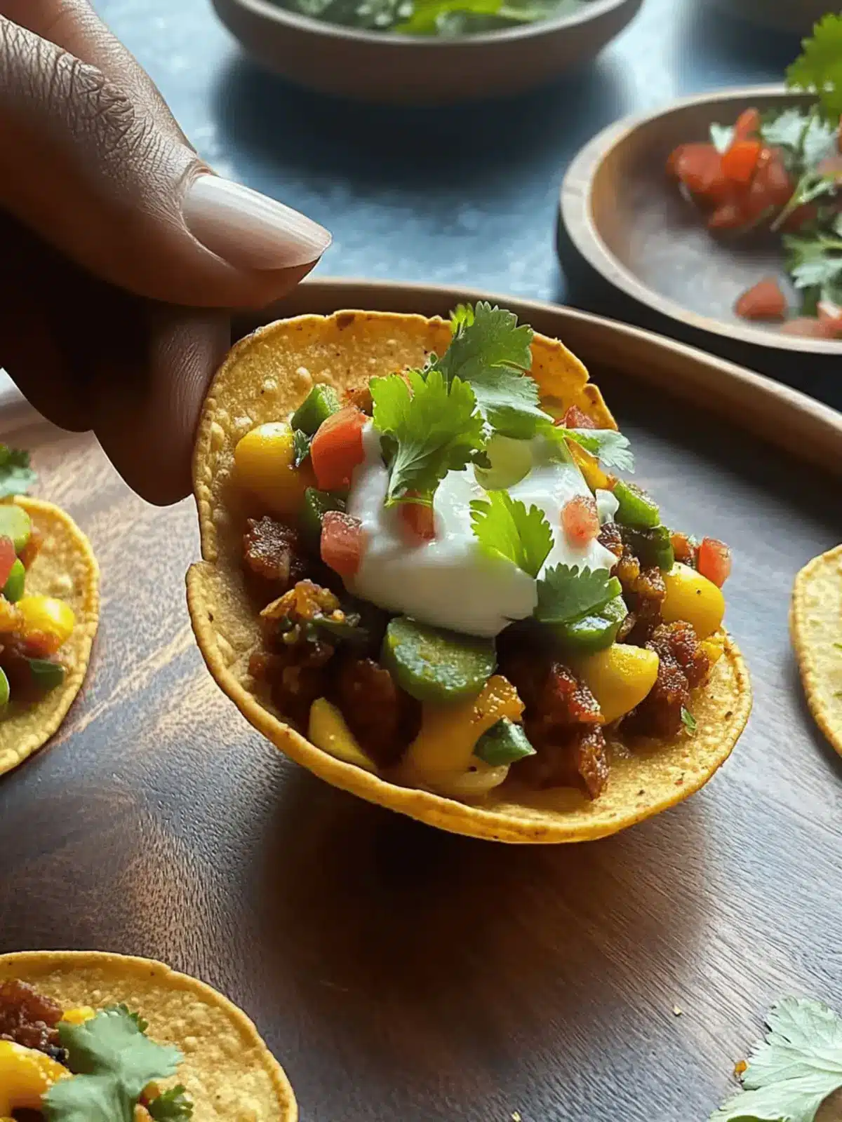 Tex Mex Papdi Chaat