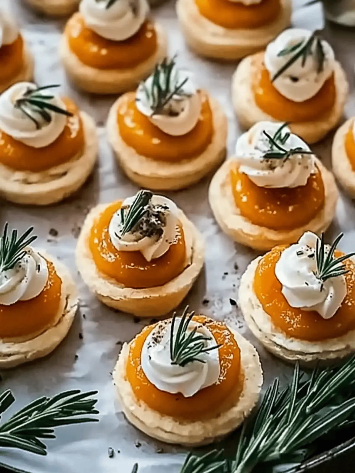 Rosemary Pumpkin Bites