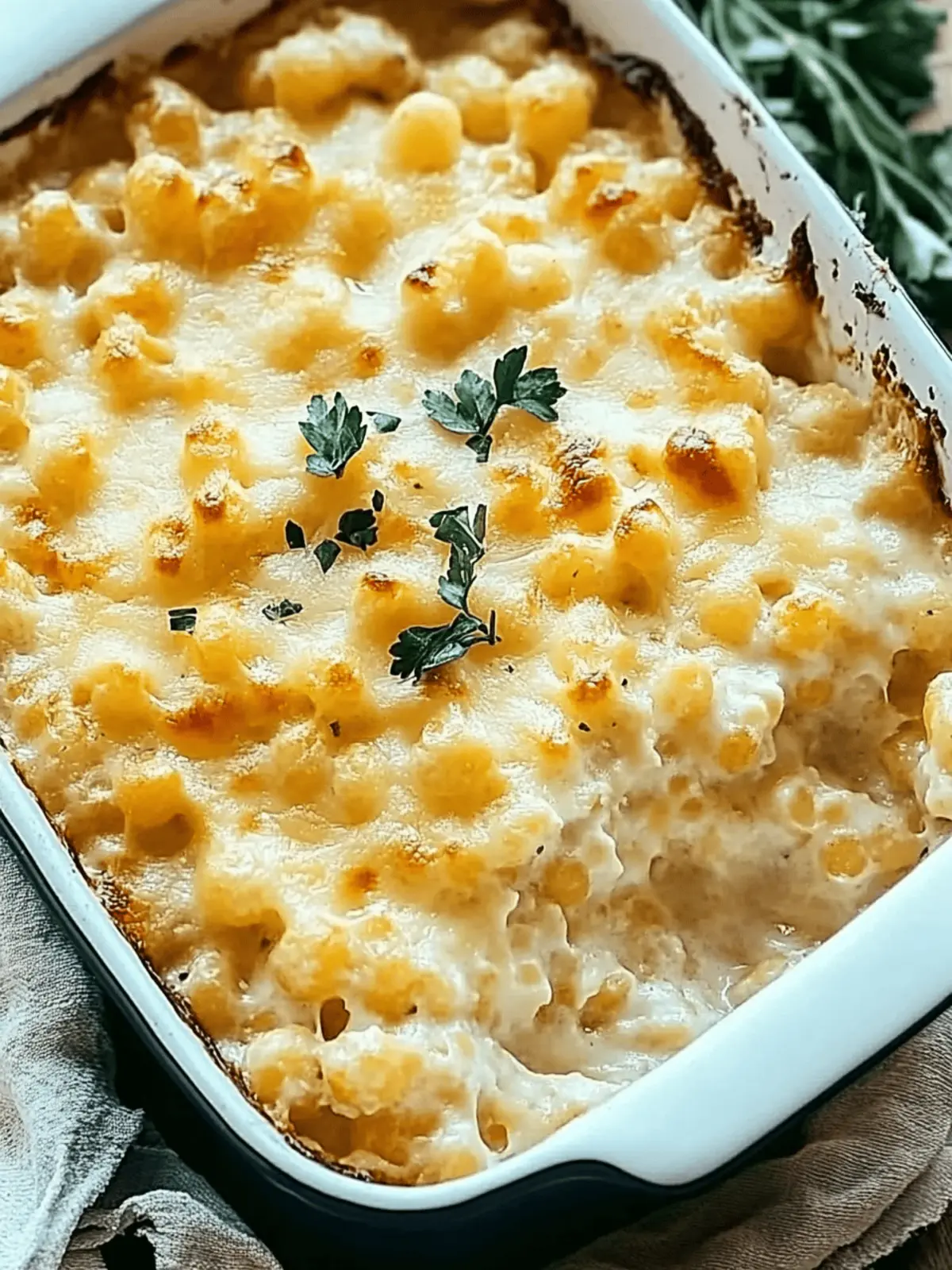 Cheesy Hominy Casserole