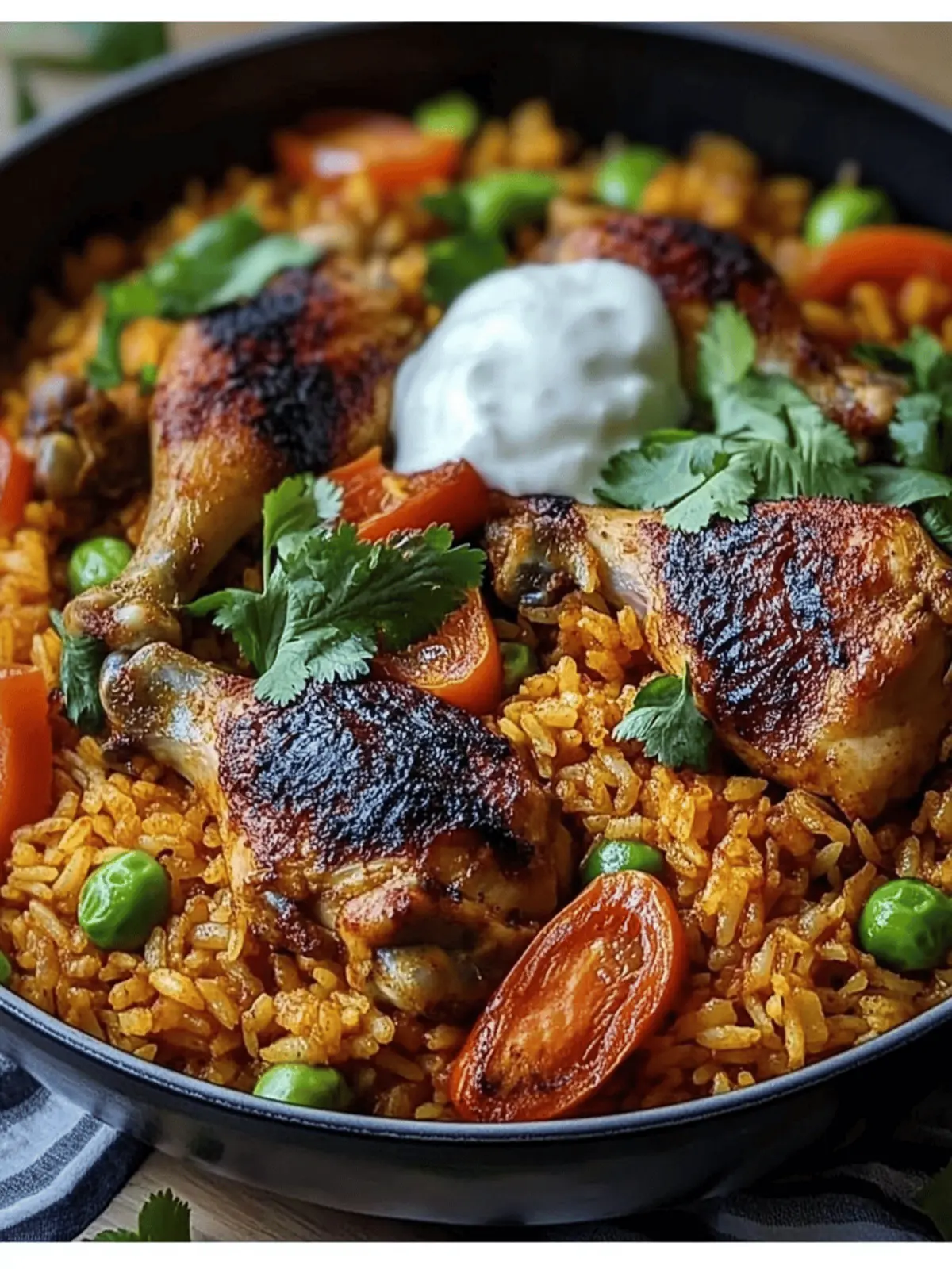 Caribbean Chicken and Spiced Rice