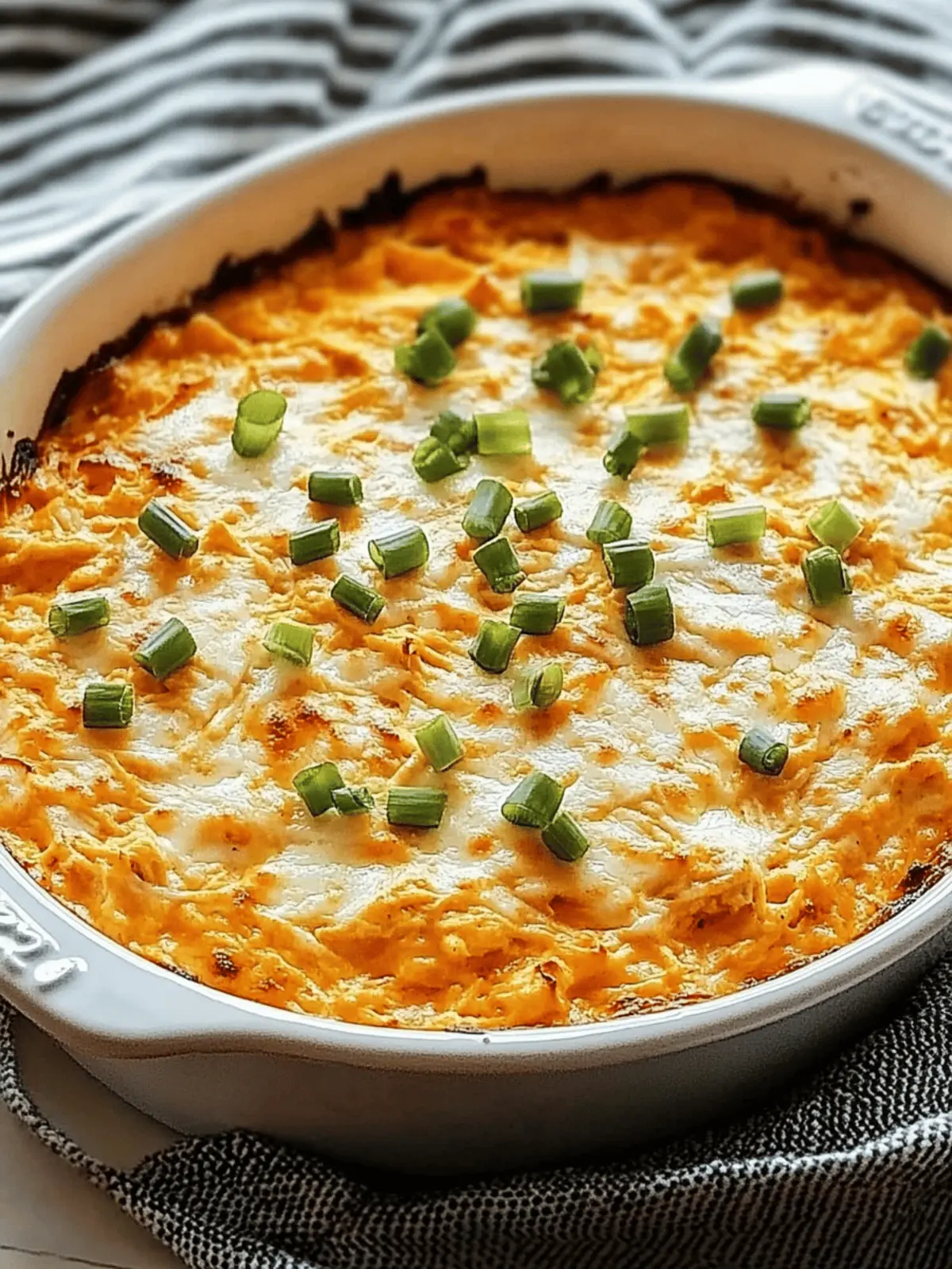 Irresistible Healthy Buffalo Chicken Dip