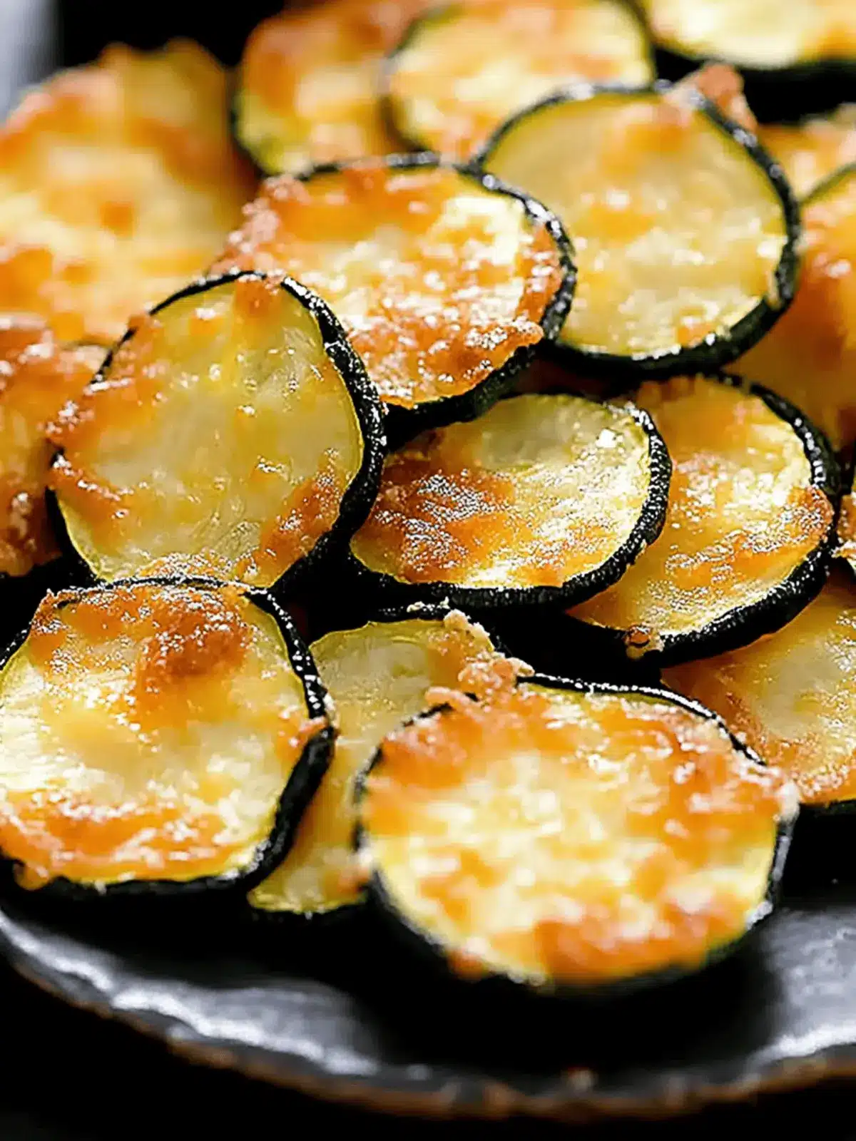 Parmesan Zucchini Crisps