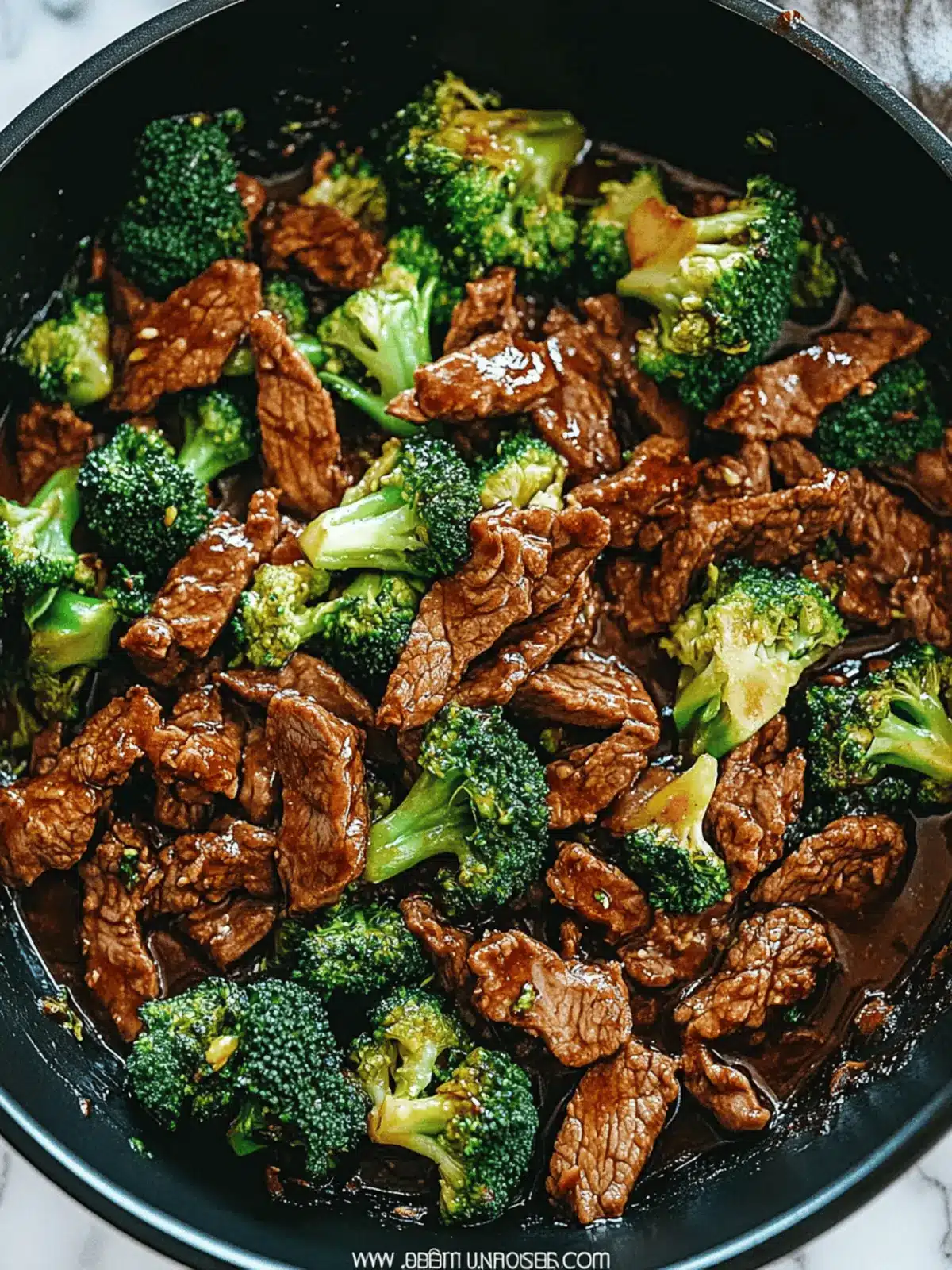 Chinese Beef and Broccoli