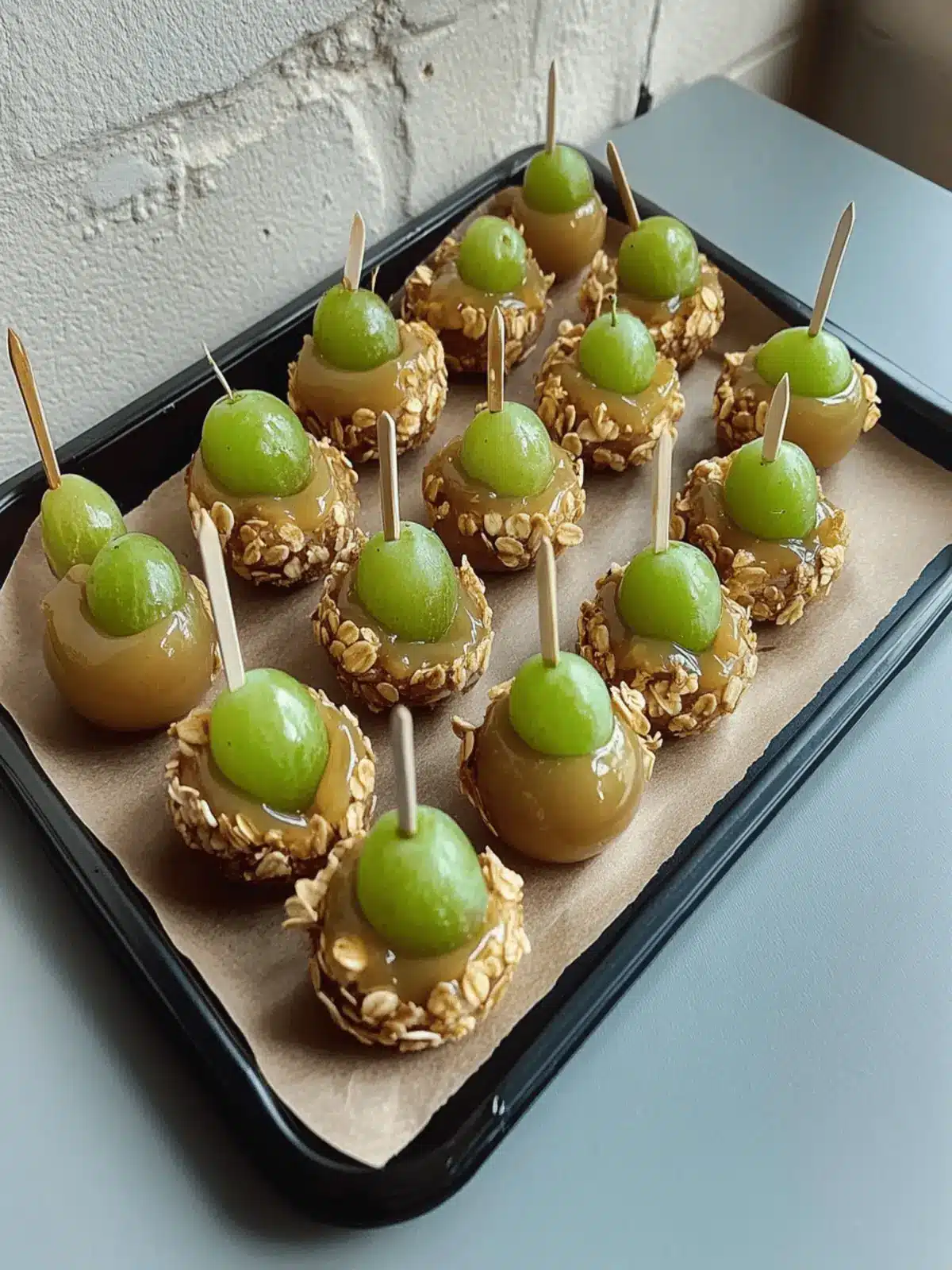 Caramel Apple Grapes