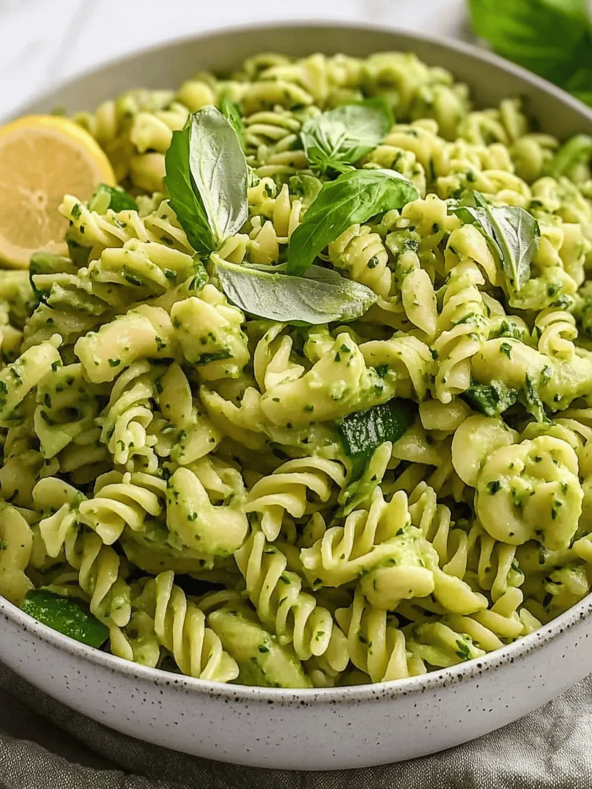 Green Goddess Pasta Salad