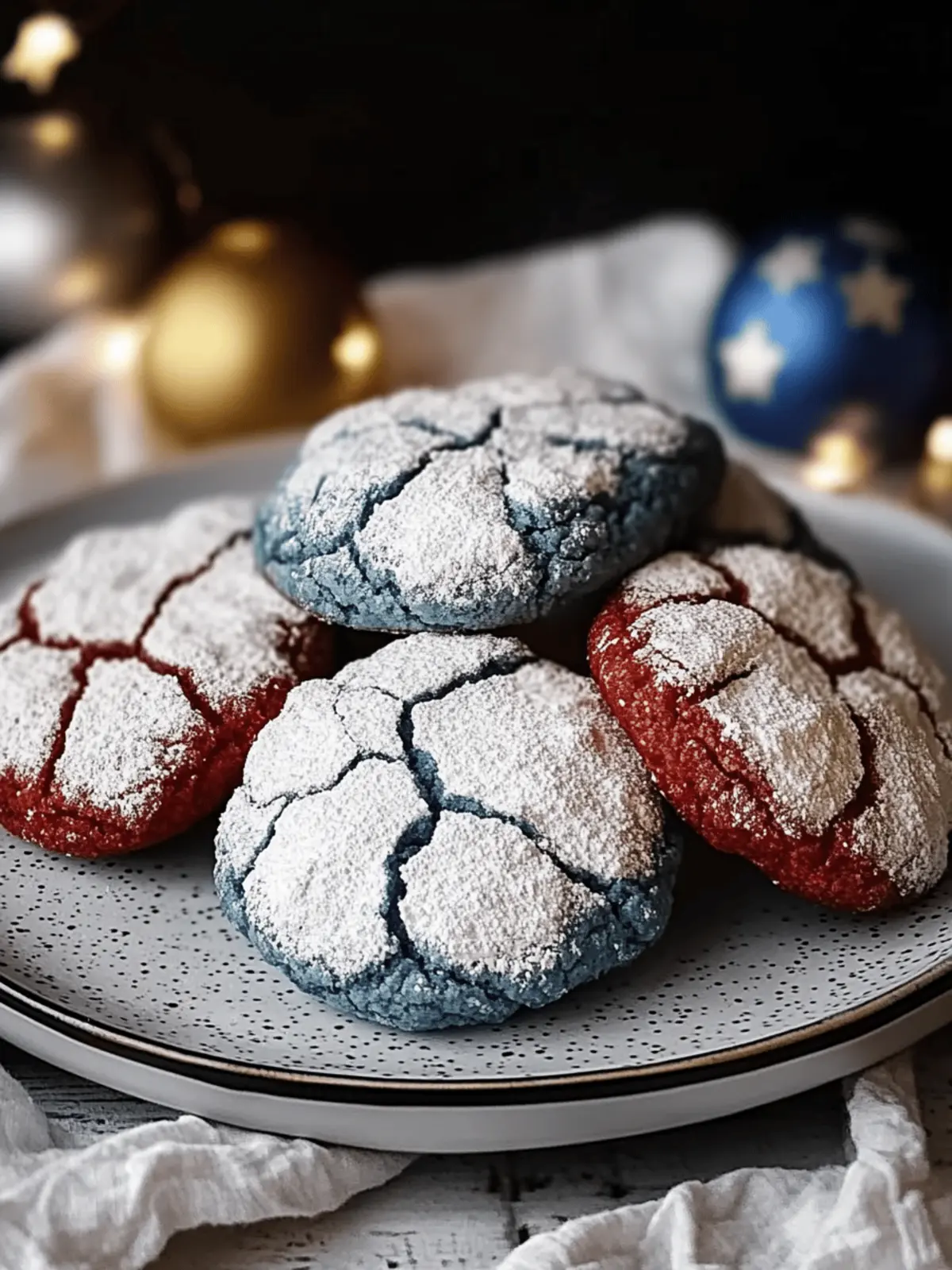 Crinkle Cookies