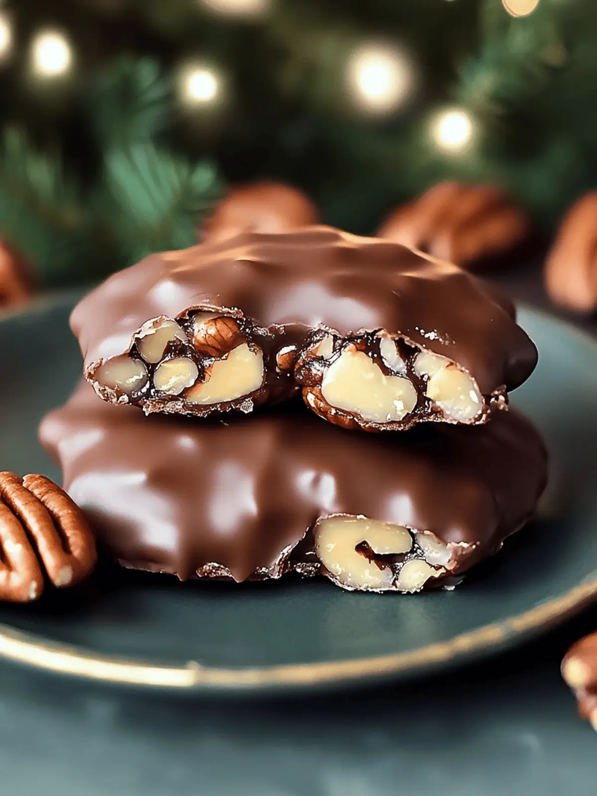 Christmas Pecan Turtles