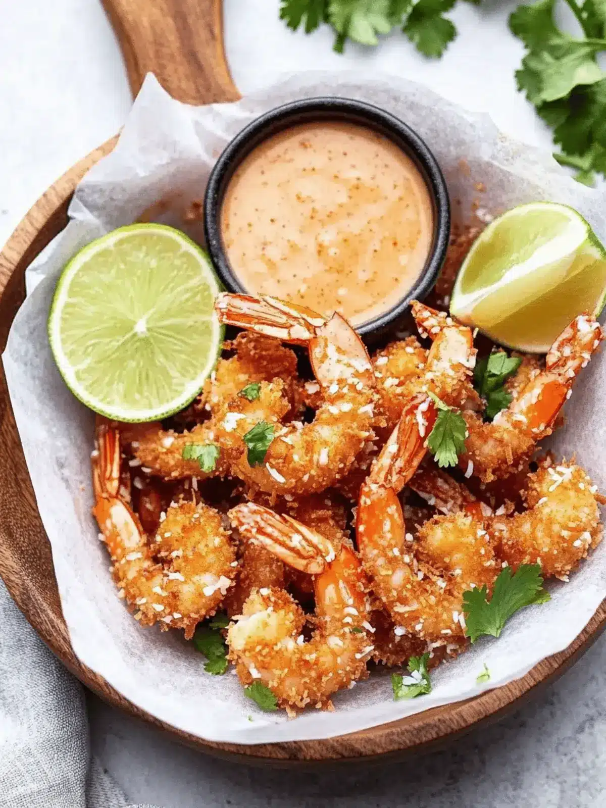 Crispy Coconut Shrimp with Sweet Chili Sauce