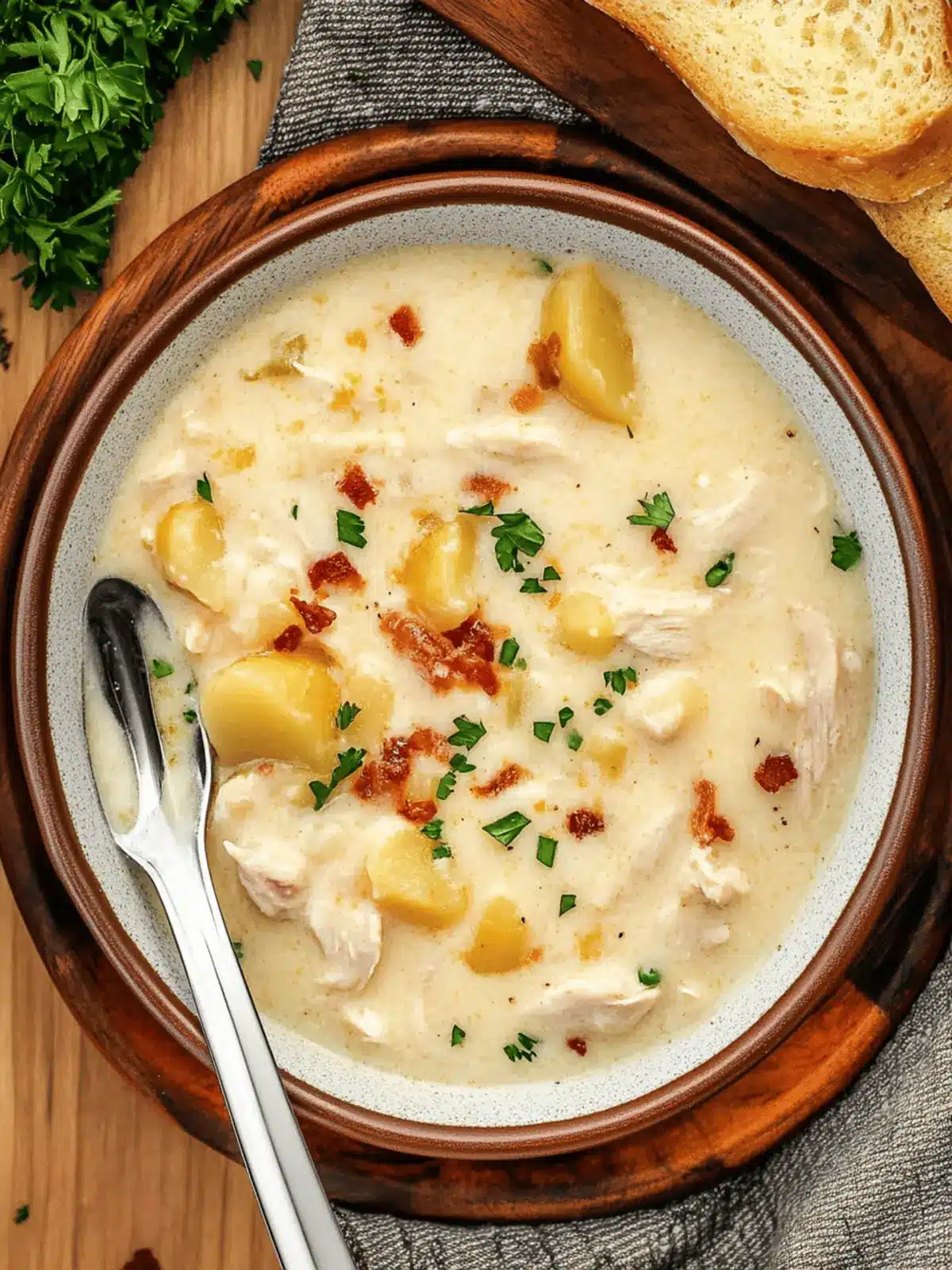 Creamy Chicken and Potato Soup