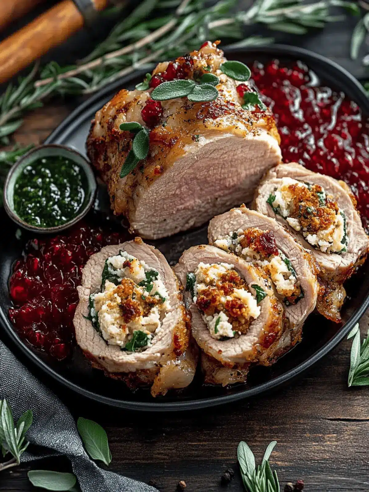 Stuffed Pork Tenderloin