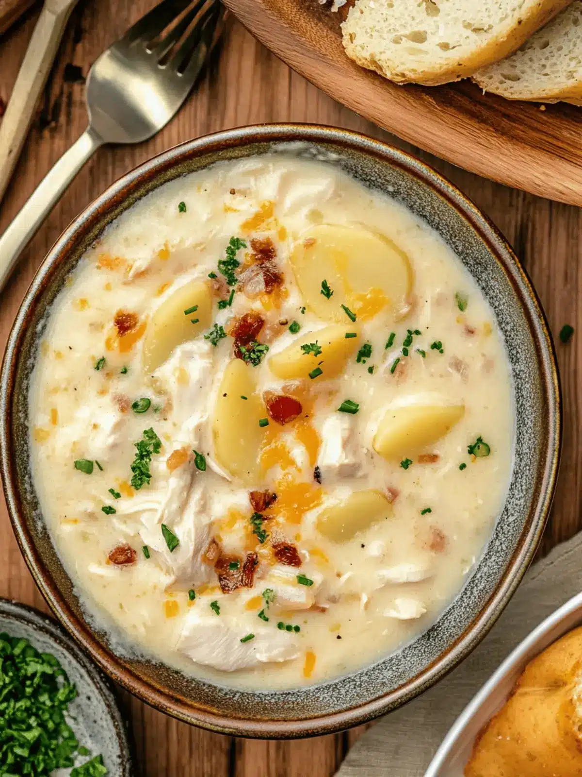 Creamy Chicken and Potato Soup