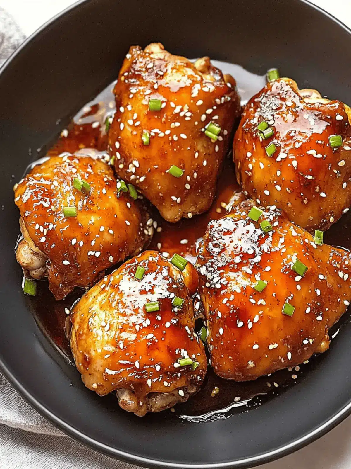 Teriyaki Chicken Thighs
