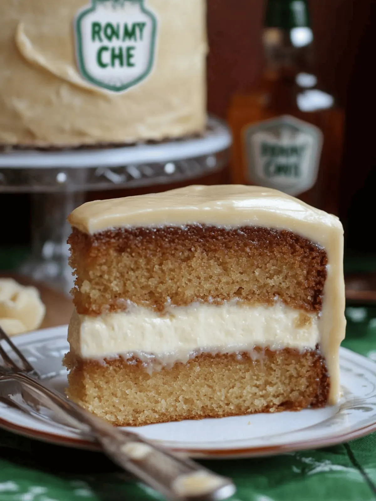 Irish Whiskey Cake