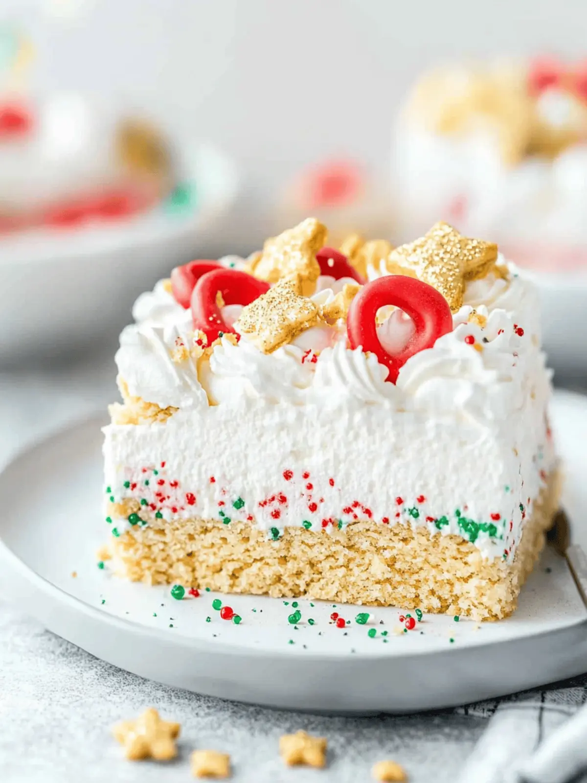 No Bake Christmas Cookie Lush