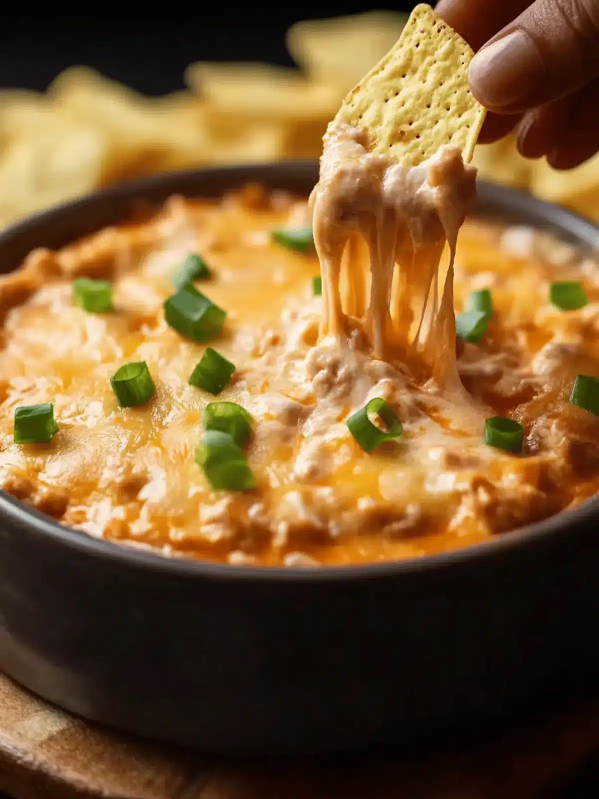 Ultimate Crockpot Buffalo Chicken Dip