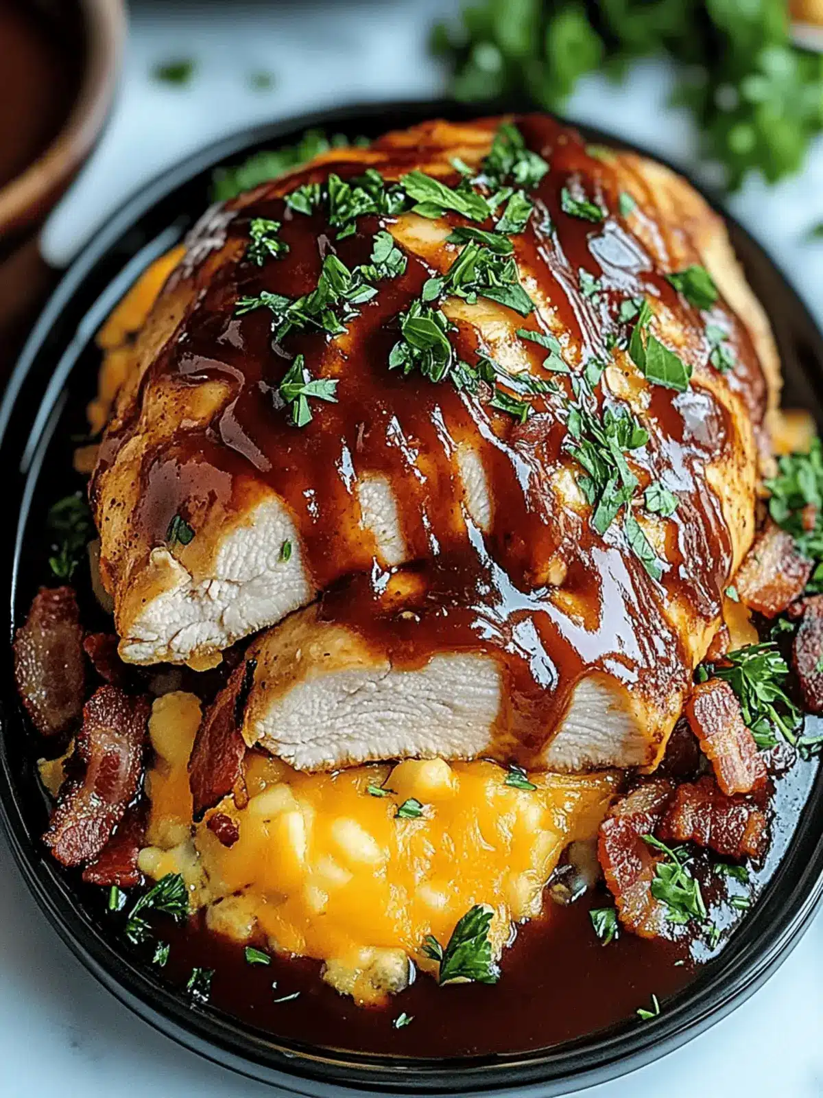 Cowboy BBQ Bacon Cheddar Chicken