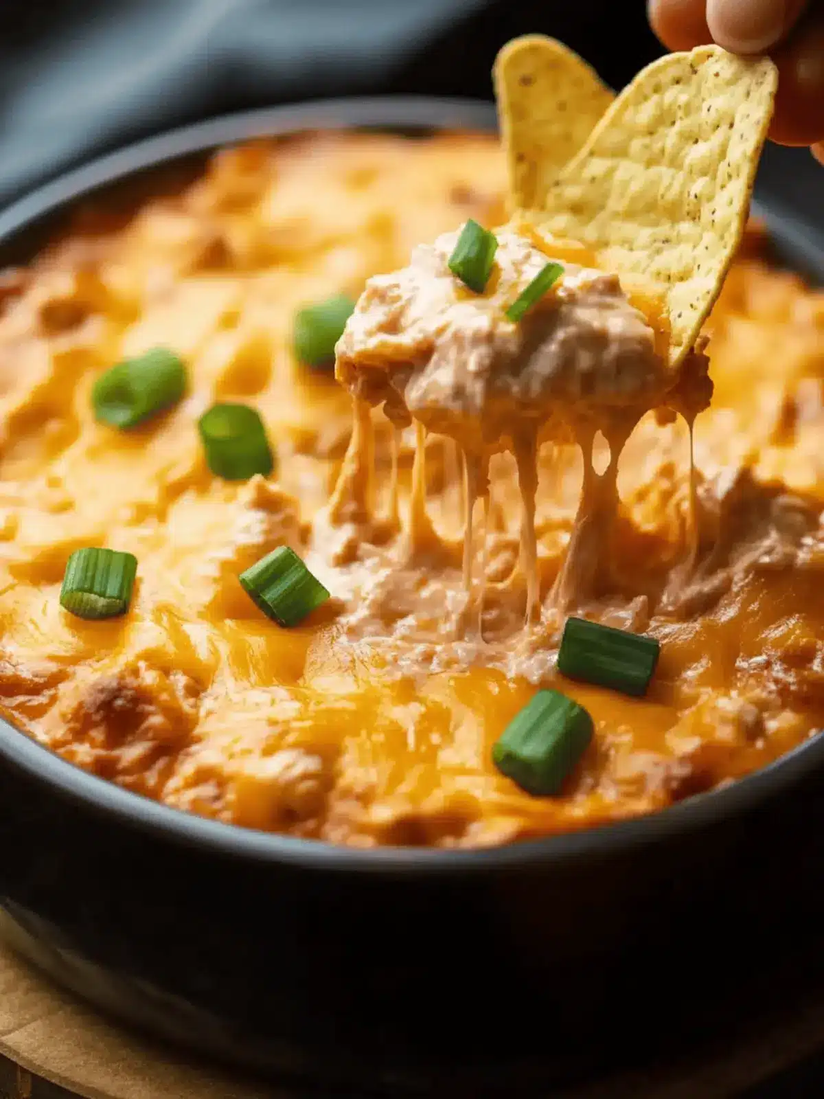 Ultimate Crockpot Buffalo Chicken Dip