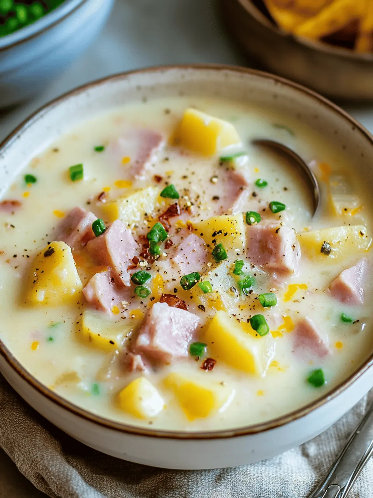 Ham and Potato Soup
